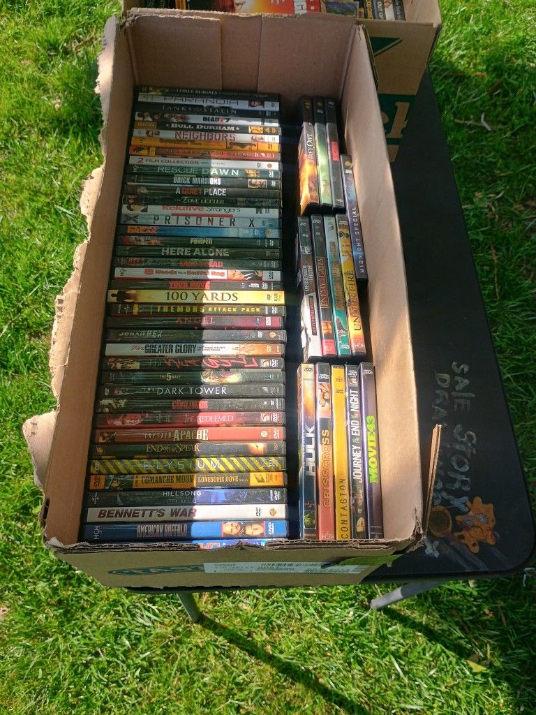 DVD Movies 50 Cents EA.