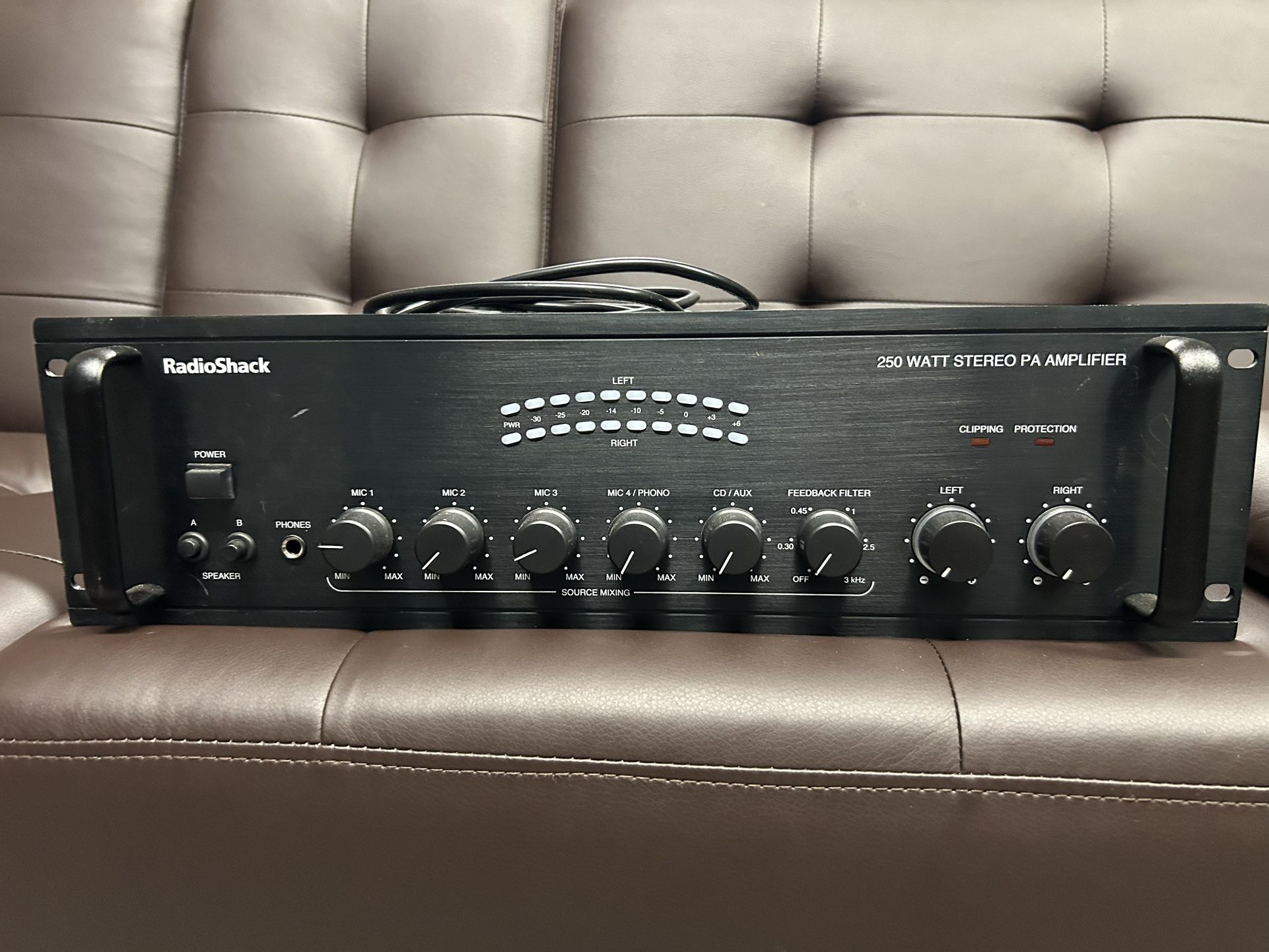 Radio Shack PA Amplifier