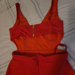 Open Back Cocktail Dress- M