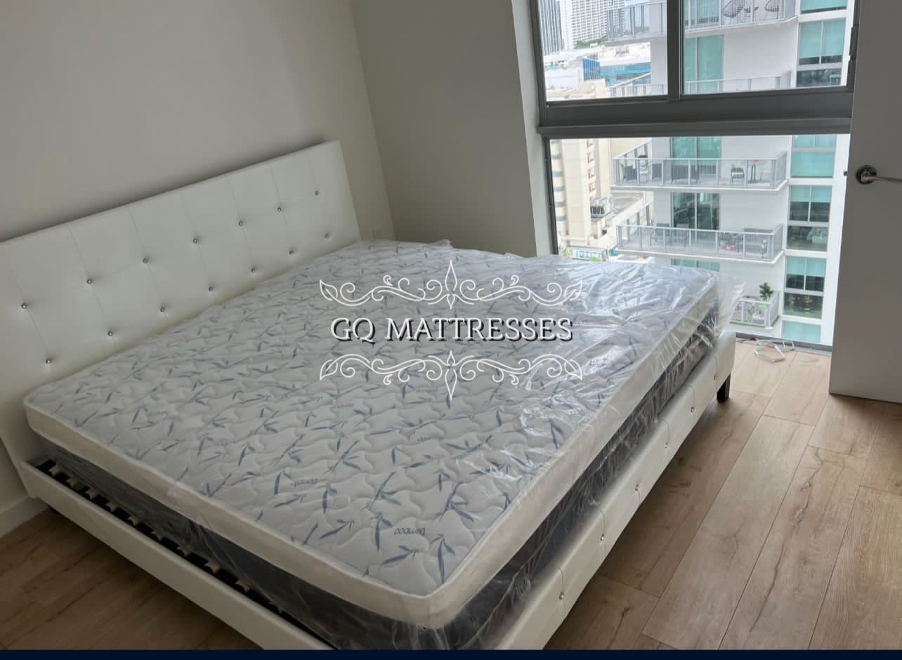 QUEEN SIZE PILLOW TOP MATTRESS AND BOX SPRING SET. TWIN, FULL AND KING