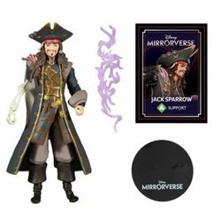 Disney Mirrorverse Captain Jack Sparrow 7" Pirate Action Figure with Accessories