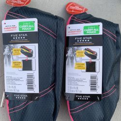 2 In 1 Converting Pouch And Drawstring Bag 