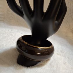Vintage Brown Bangle Bracelet