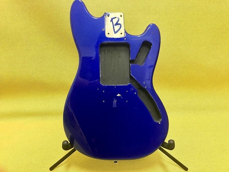 Fender Squier Mustang Bullet HH Imperial Blue Guitar Body + Fretboard