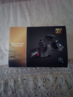 Three channel 4k Dash cam