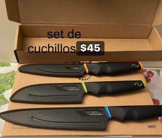 Set De 3 Cuchillos