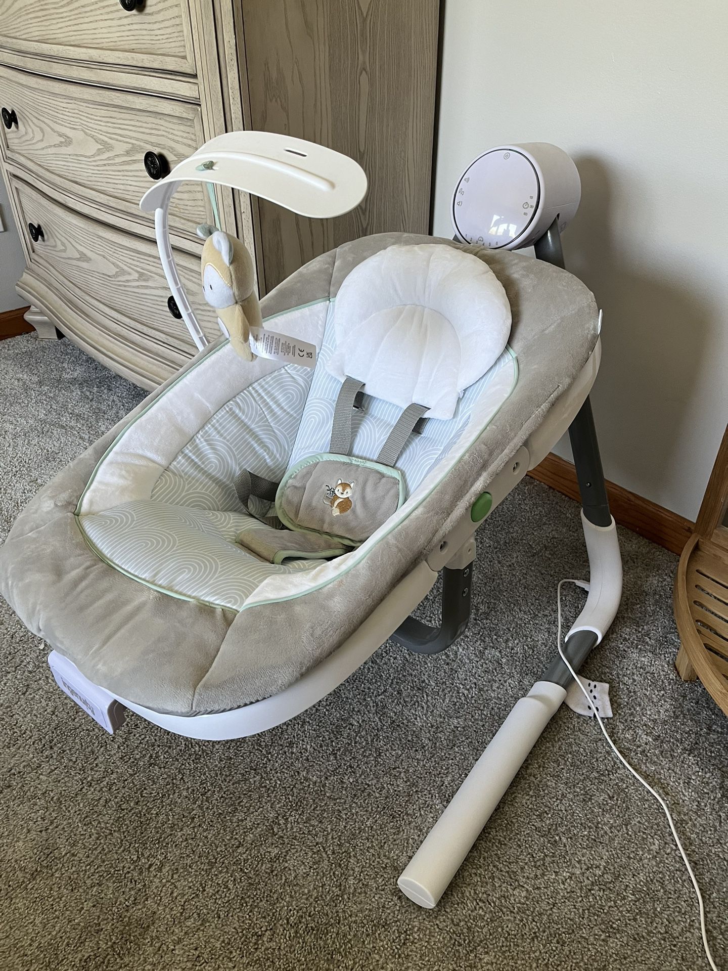 Barely used baby Swing 