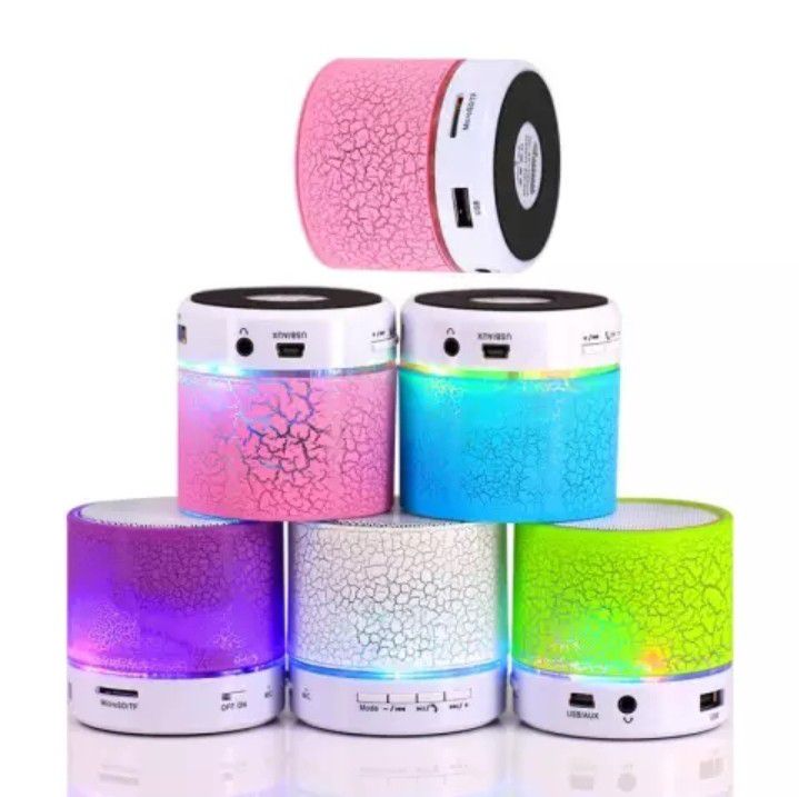 Portable Mini LED Speakers. Bluetooth Compatible