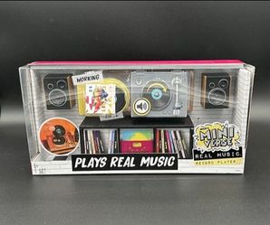 MGA's Miniverse Real Vinyl Music Record Player
