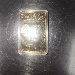 limited edition 23k gold plated pokemon cards from 1999 sealed pikachu #25