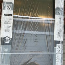 Double pane clear glass new construction vinyl window 