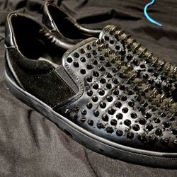 Christian Louboutin Black Suede/Leather US 11