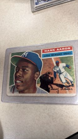 🔥 1956 Topps Hank Aaron #31 🔥