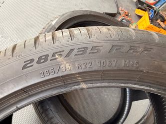 285/35/r22 tires used