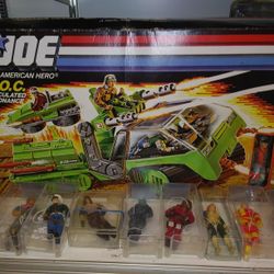 Vintage GI Joe Tank H.A.V.O.C w/box and Driver 