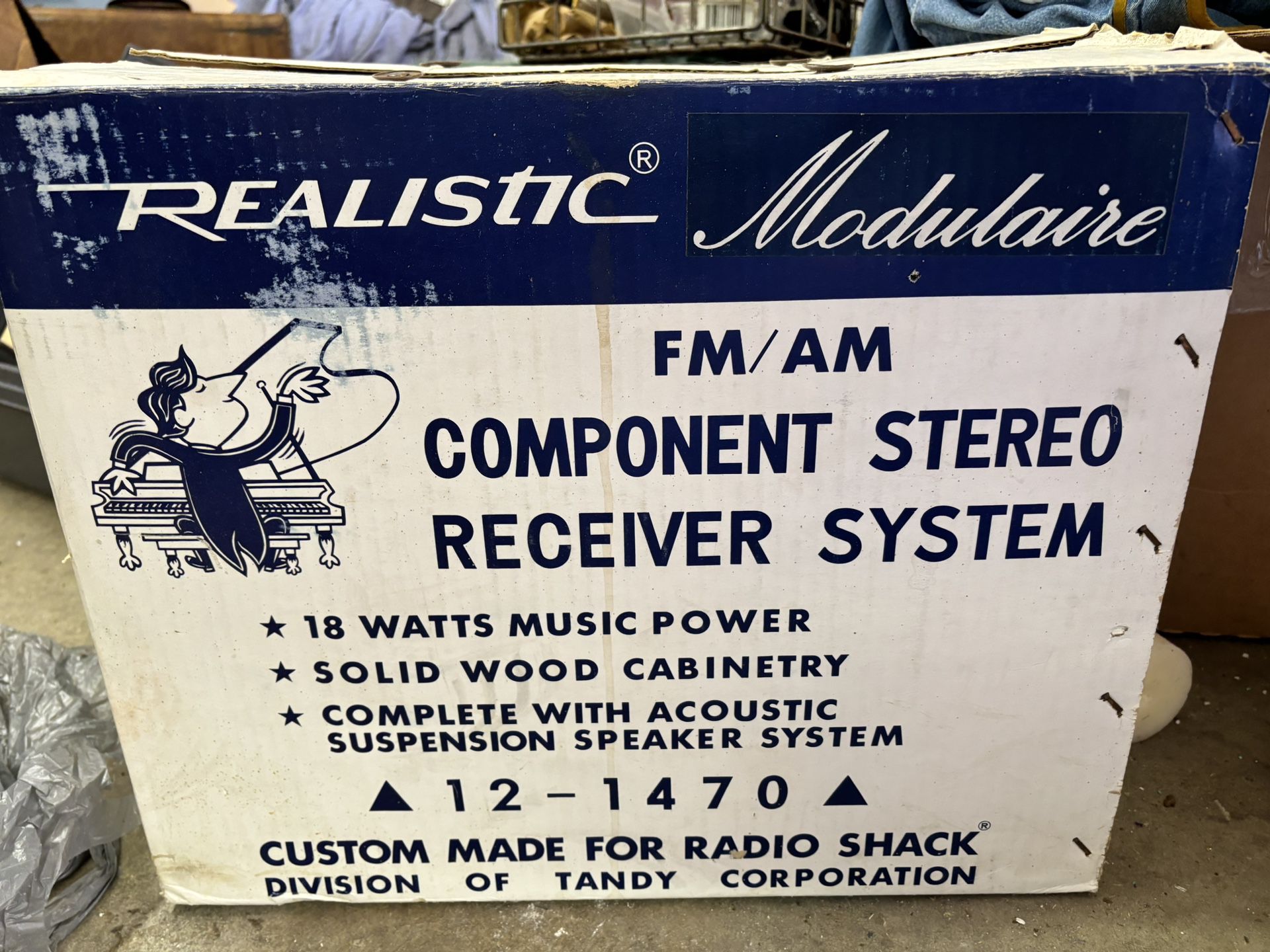Vintage 1970 Stereo System