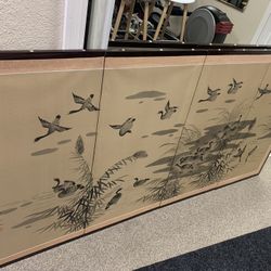 Four Panel Japanese Art