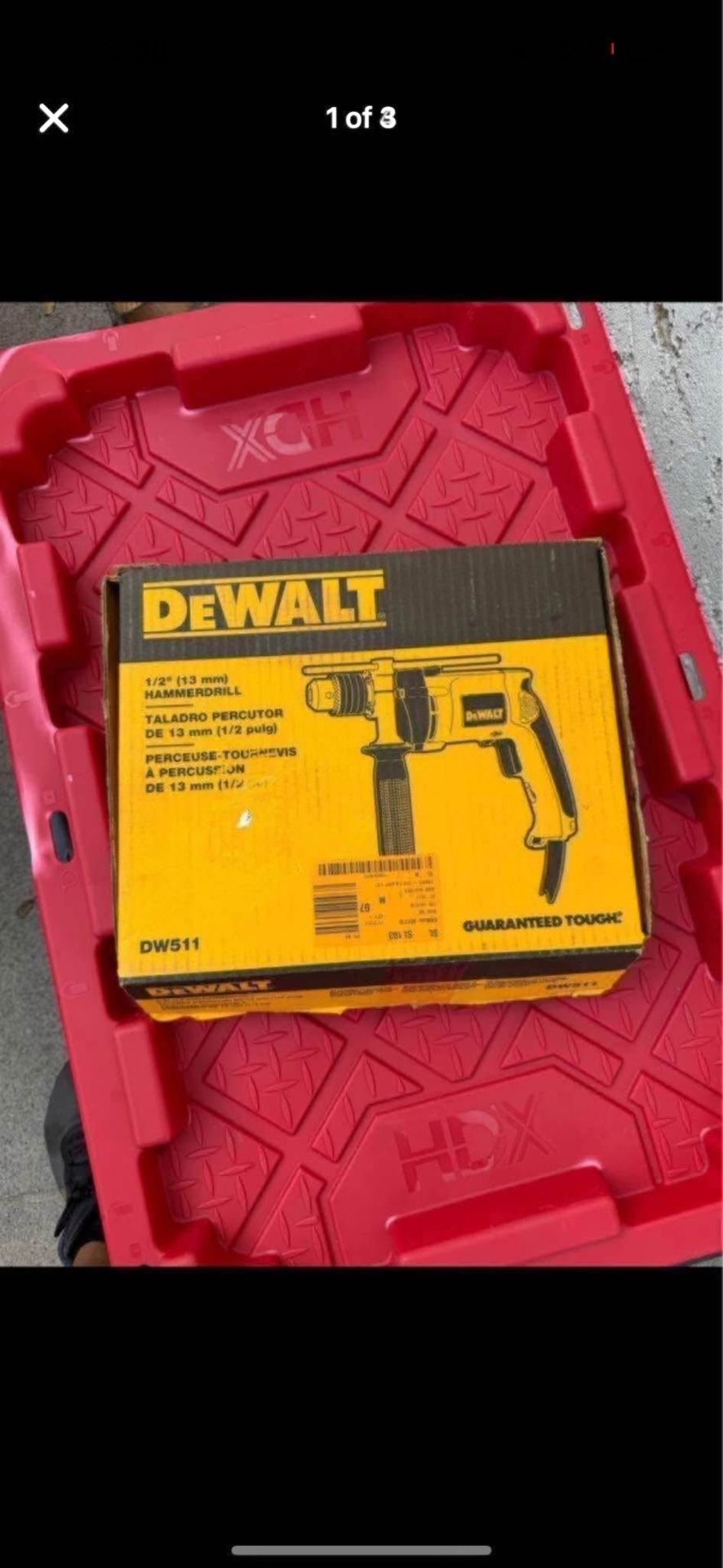 7.8 Amp Corded 1/2 in. Variable Speed Reversible Hammer Drill