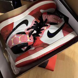 Jordan 1 Spider Man