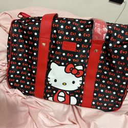 Hello Kitty Rolling Duffle Bag