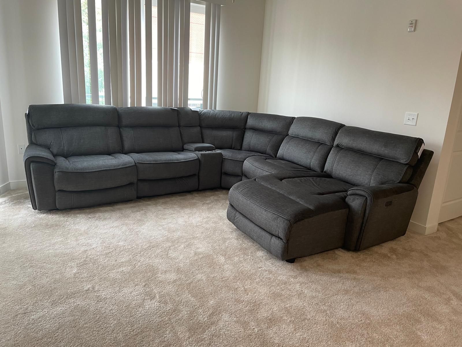 Power Recliner Sectional Couch / Sofa