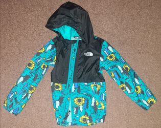 Boys size 5 Northface Rain Jacket