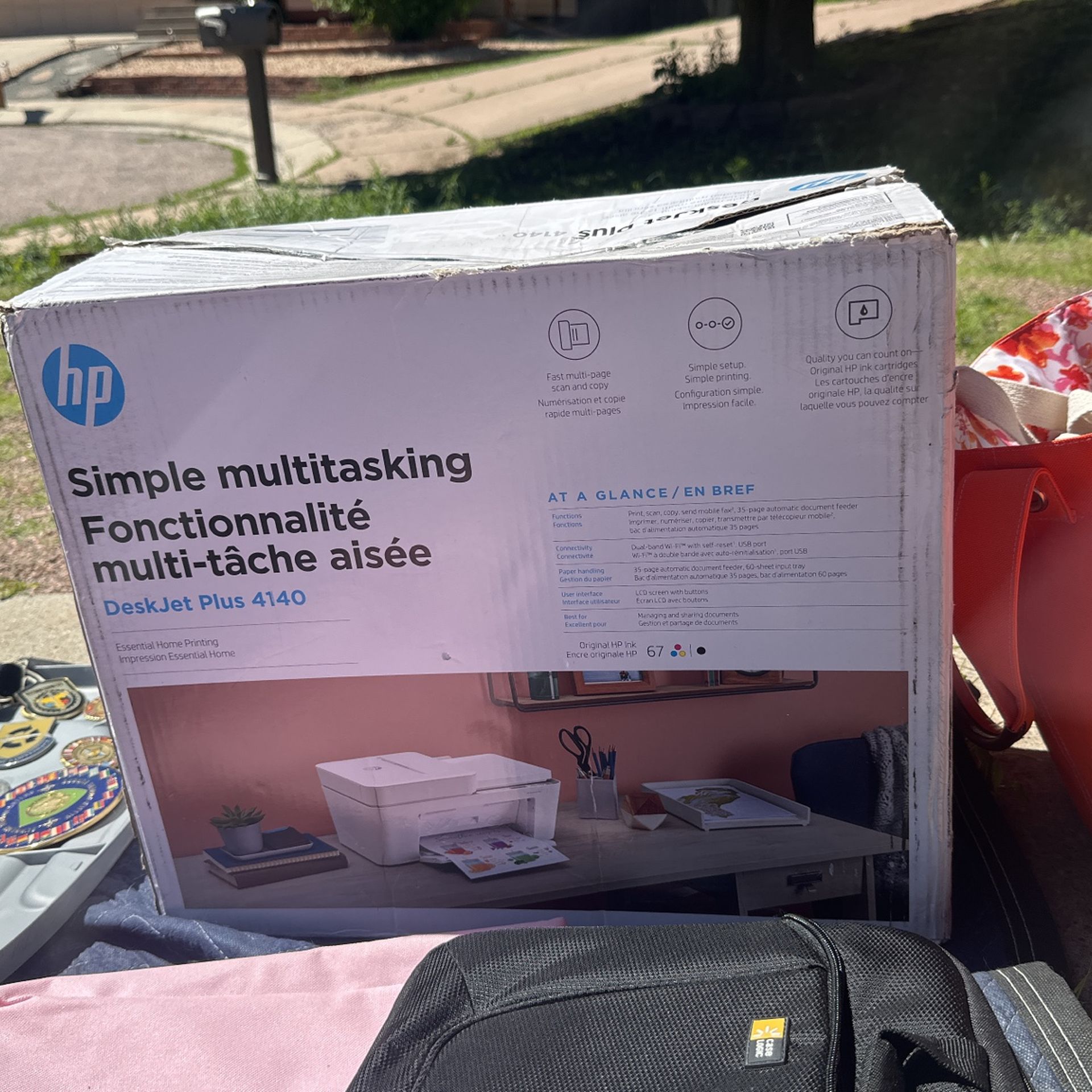 Brand new hp Deskjet Plus 4140
