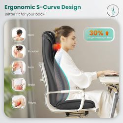 Massage Chair Pad with Heat