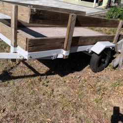 Utility trailer. 4' wide by 8' long