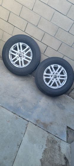 Set Of Bridgestone Tires And Rims