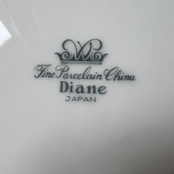 Porcelain Diane China Set