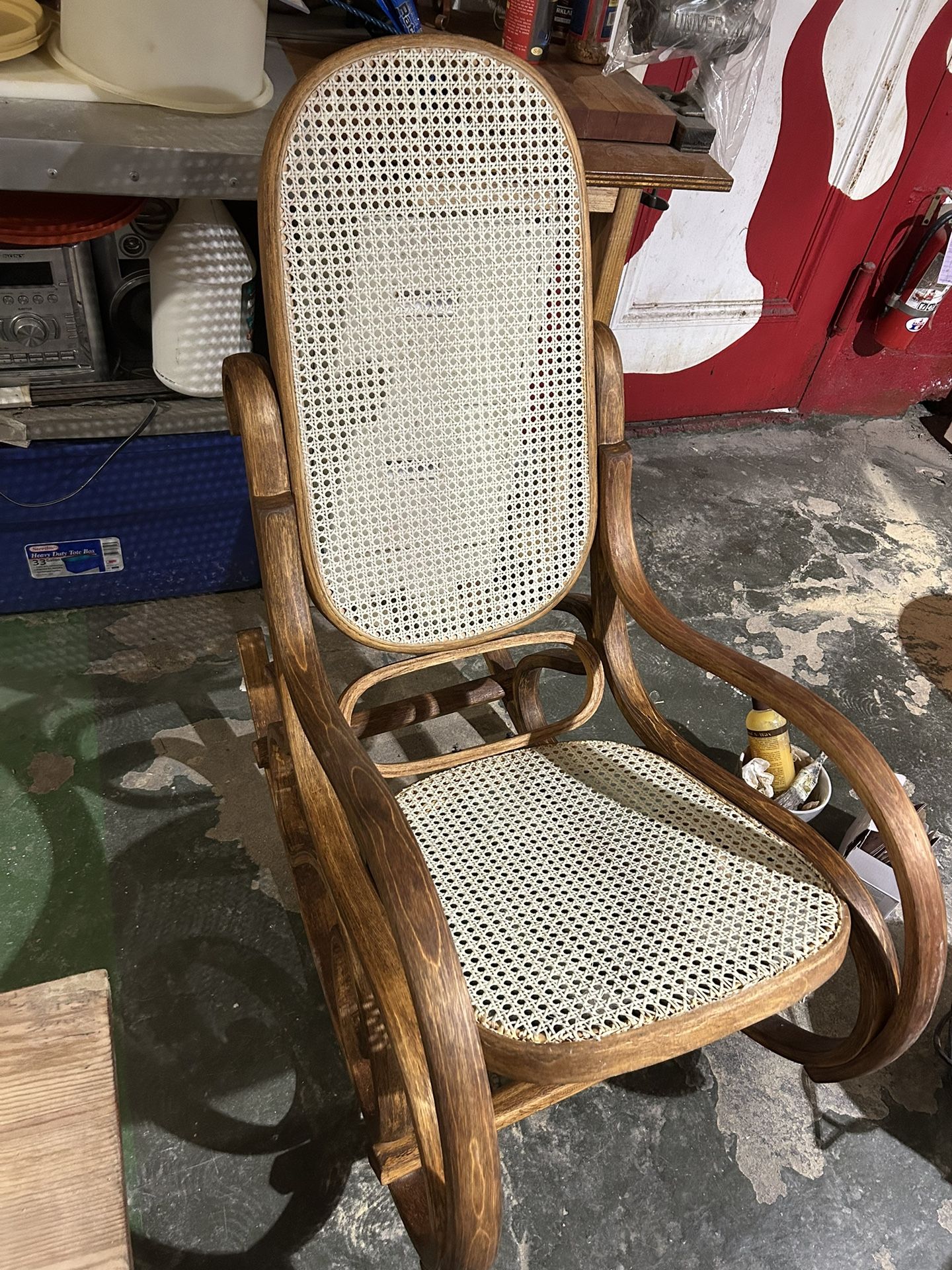 Cane rattan Rocking Chair