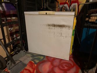 White Chest Freezer