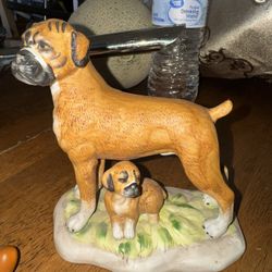 Boxer Dog Statues