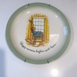 Vintage 1972 Holly Hobbie Collectors Edition Plate