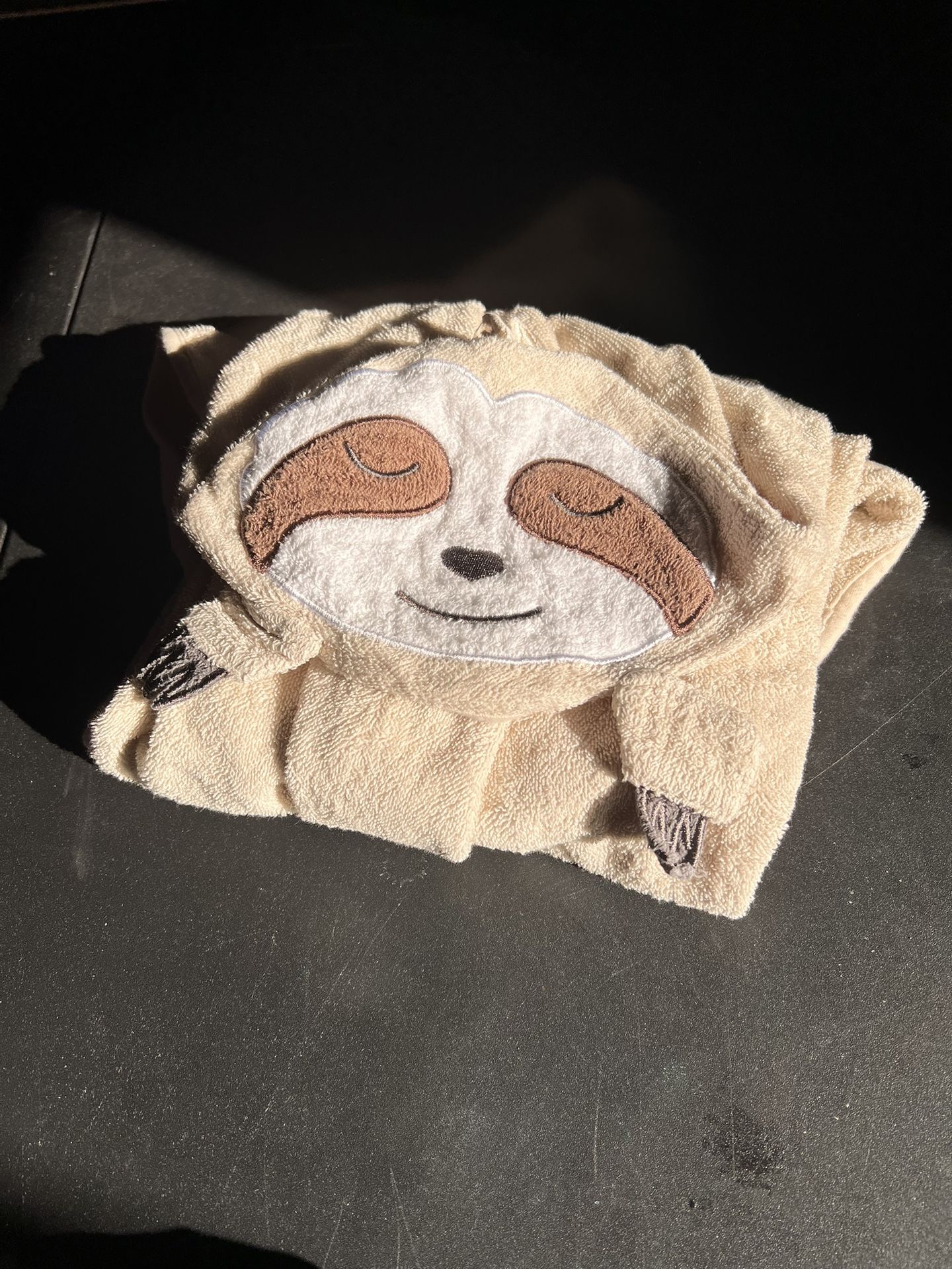 Sloth Baby Towel