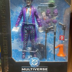 DC McFarlane Deluxe Joker Brand New Inbox $50