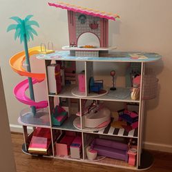 LOL Doll House With Car And Camper
