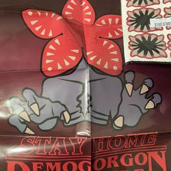 Stranger Things Birthday Party Pin The Tail Game