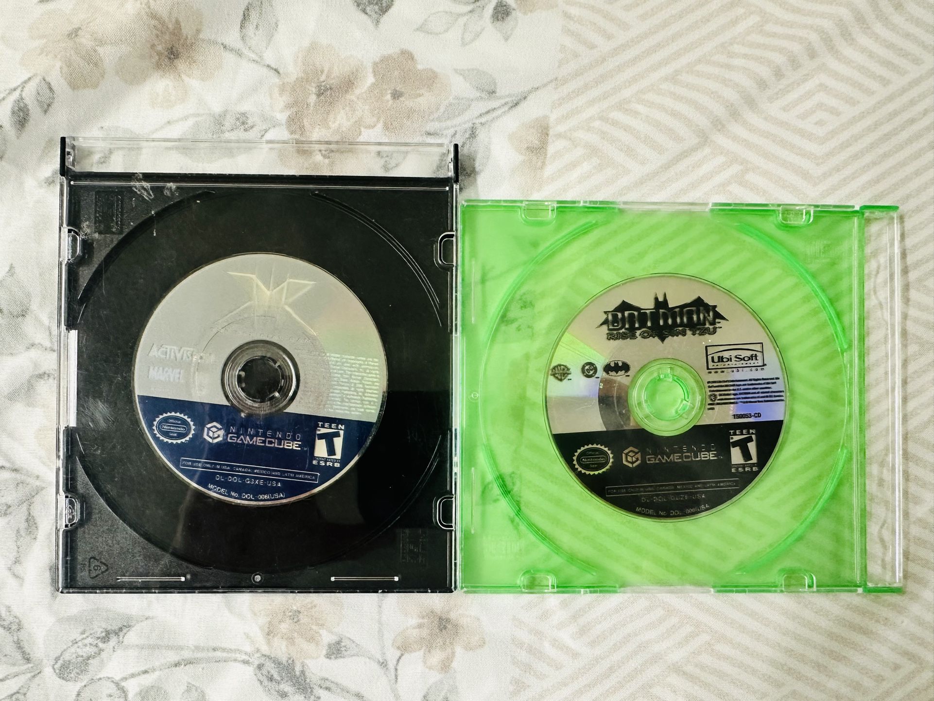 Nintendo GameCube Batman Rise Of Sin Tzu Tested - X Men The Official Game