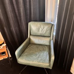Green Leather Chair