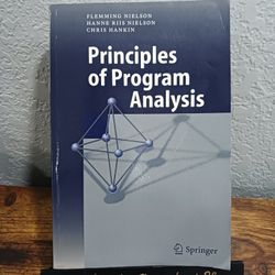 Principles of Program Analysis by Flemming Nielson (English) Paperback Book 2010