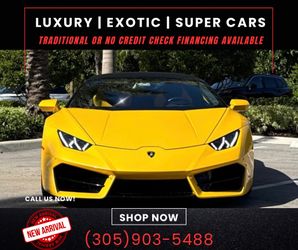 2018 LAMBORGHINI HURACAN SPYDER GIALLO YELLOW EXTERIOR  NO CREDIT CHECK!!!!