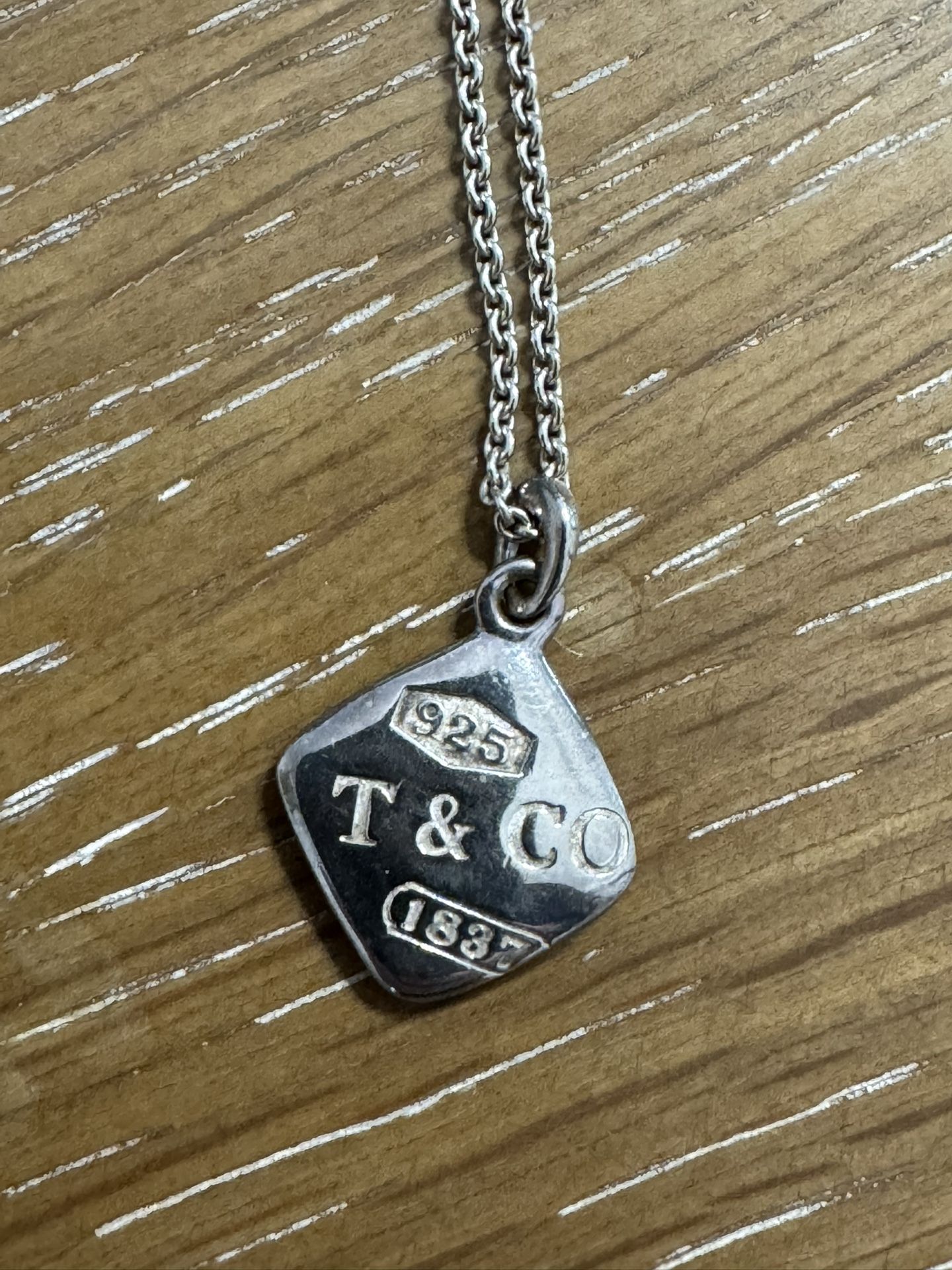 Tiffany & Co 1837 Pendant Necklace