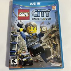 LEGO City Undercover (Nintendo Wii U, 2013) Complete  with Manual Tested