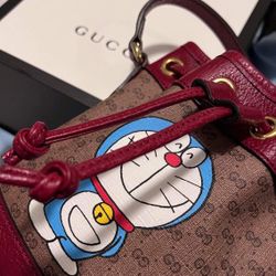 Gucci X Doraemon Bucket Bag