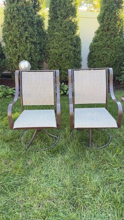 Aluminum patio chairs