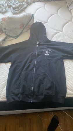thrasher zip up
