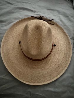 Classic SunBody palm leaf cowboy hat