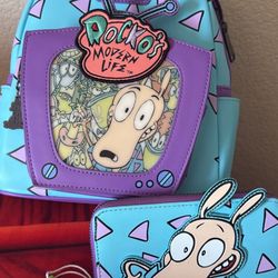 Loungefly Rockos Modern Life